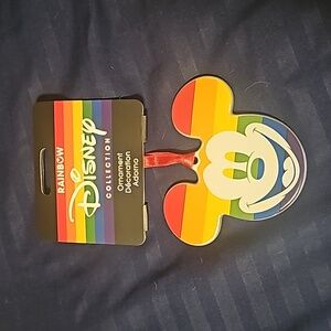 Pride Mickey ornament